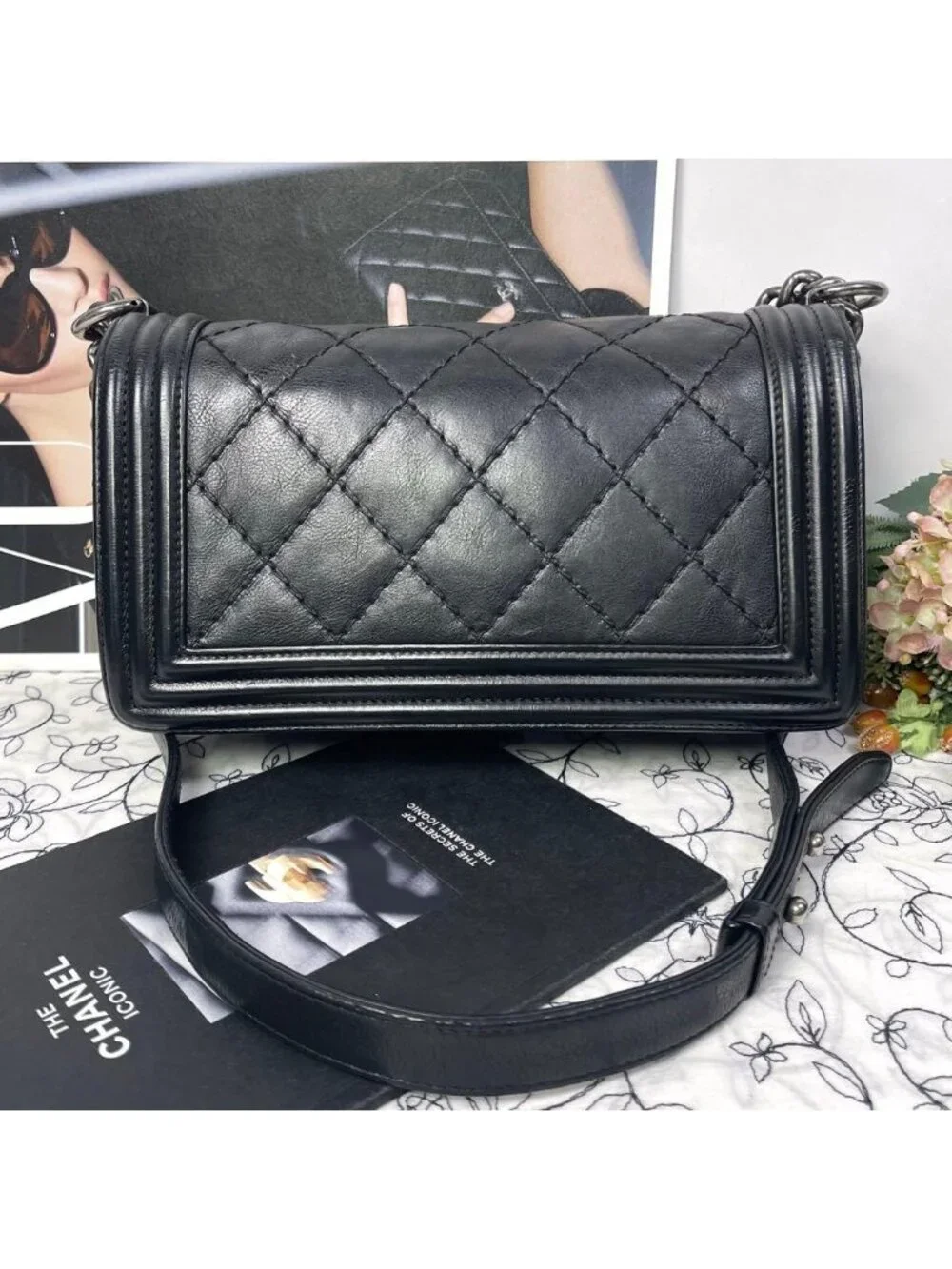 Chanel Quilted Boy Chain